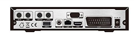 puertos en un decodificador satelite