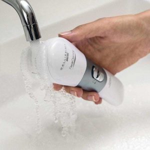 cepillo limpiador facial resistente al agua