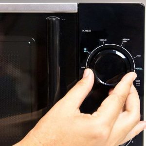 ajuste de niveles en microondas grill