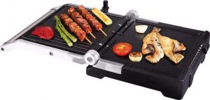 tipo de plancha de asar grill o lisa