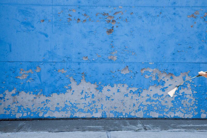 hidrolimpiadora para limpiar la pintura desconchada